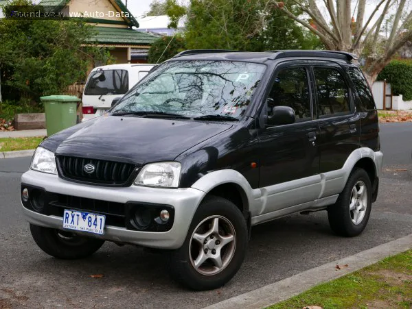 Daihatsu Terios Terios I (J100) 1.3 i 16V 4WD Turbo (140 лс) 2000 - 2006 — фото 2
