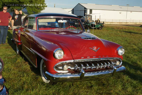 DeSoto Firedome Firedome Club Coupe (facelift 1954) 4.5 V8 (170 лс) 1953 - 1954 — фото 4