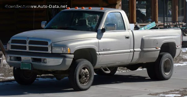 Dodge RAM Ram 3500 Regular Cab Long Bed (BR/BE) DRW 8.0 V10 (300 лс) Automatic 1994 - 1998 — фото 2
