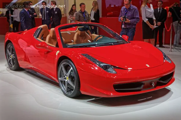 Ferrari 458 458 Spider 4.5 V8 (570 лс) 2011 - 2015 — фото 2