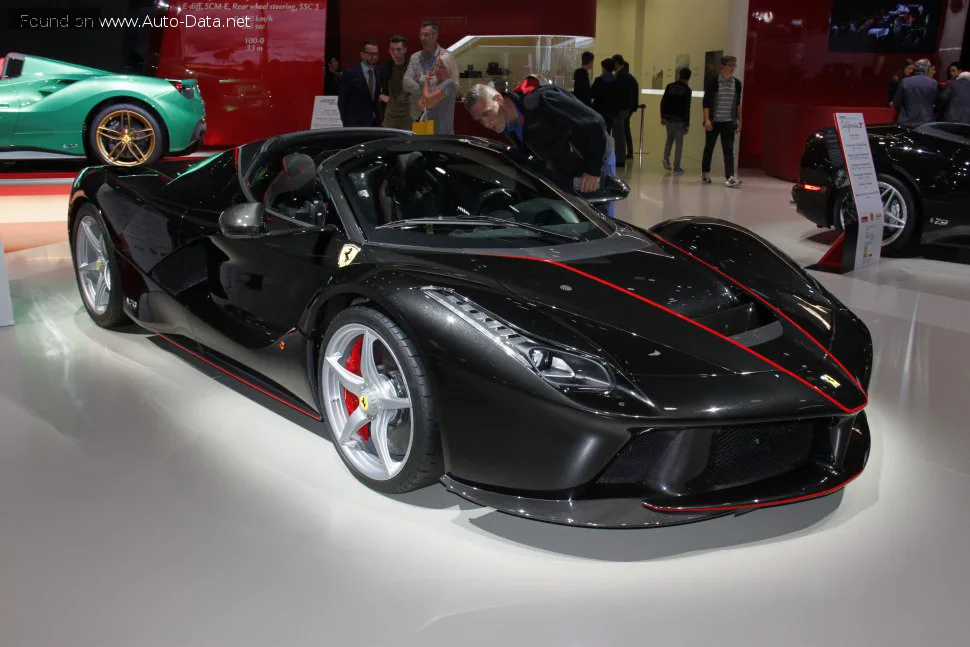 Ferrari LaFerrari LaFerrari Aperta 6.3 V12 (963 лс) Hybrid DCT 2016 - 2017
