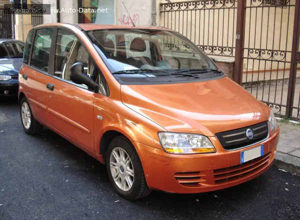 Fiat Multipla Multipla (186, facelift 2004) 1.6 16V (103 лс) 2004 - 2010 — фото 2