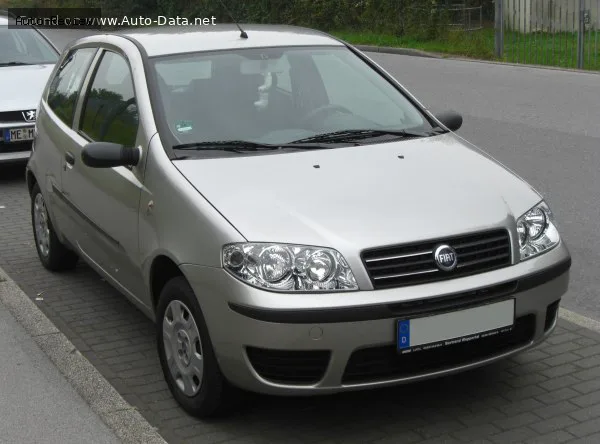 Fiat Punto Punto II (188, facelift 2003) 3dr 1.9 JTD (85 лс) 2003 - 2007 — фото 4