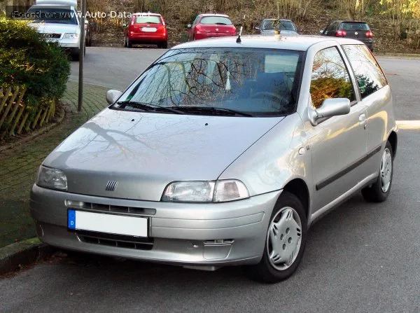Fiat Punto Punto I (176, facelift 1997) 70 TD 1.7 (70 лс) 1997 - 1999 — фото 2