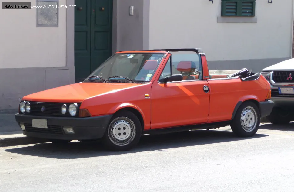 Fiat Ritmo Ritmo Bertone Cabrio I 100 1.6 (100 лс) 1985 - 1987