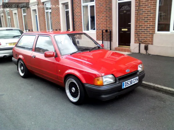 Ford Escort Escort IV (GAF,AWF,ABFT) 1.3 (60 лс) 1986 - 1990 — фото 4