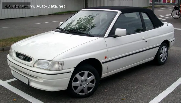 Ford Escort Escort VI Cabrio (ALL) 1.8 i 16V XR3i (130 лс) 1993 - 1995 — фото 4