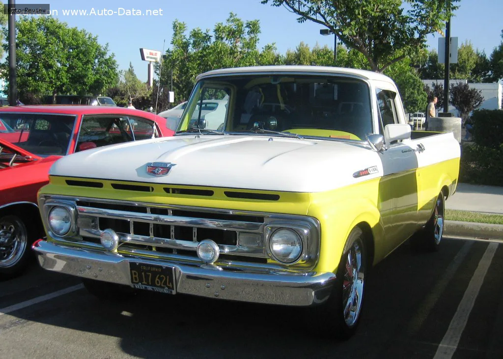 Ford F-Series F-100/F-150 F-Series F-100 IV 3.6 223 Six (135 лс) Automatic 1960 - 1964 — фото 3