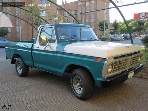 Ford F-Series F-100/F-150 F-Series F-100 VI Regular Cab 3.9 240 Six (115 лс) 4x4 1973 - 1974 — фото 2
