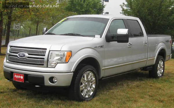 Ford F-Series F-100/F-150 F-Series F-150 XII SuperCrew 6.2 V8 (411 лс) Automatic 2010 - 2014 — фото 4