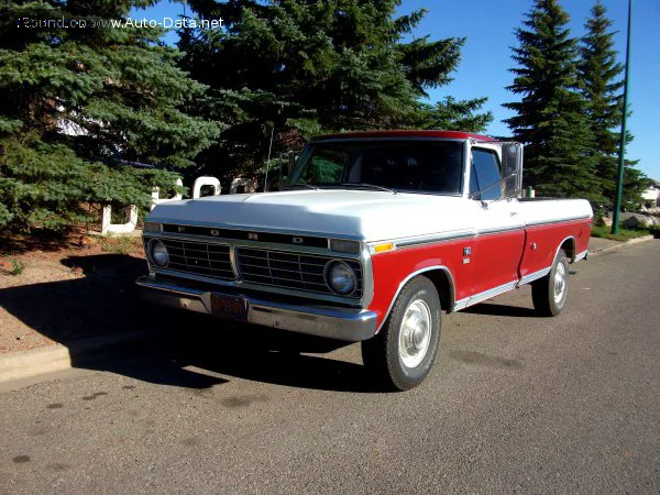 Ford F-Series F-250 F-Series F-250 VI Regular Cab 7.5 460 V8 (245 лс) 1973 - 1976 — фото 2