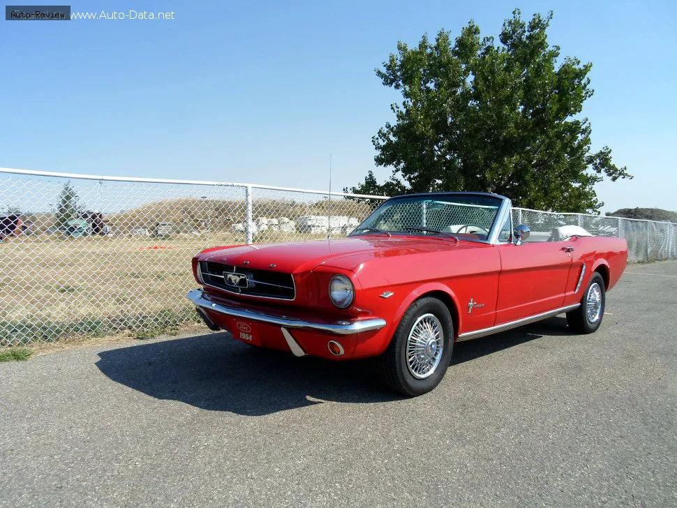 Ford Mustang Mustang I Hardtop 2.8 V6 (101 лс) 1964 - 1964 — фото 3