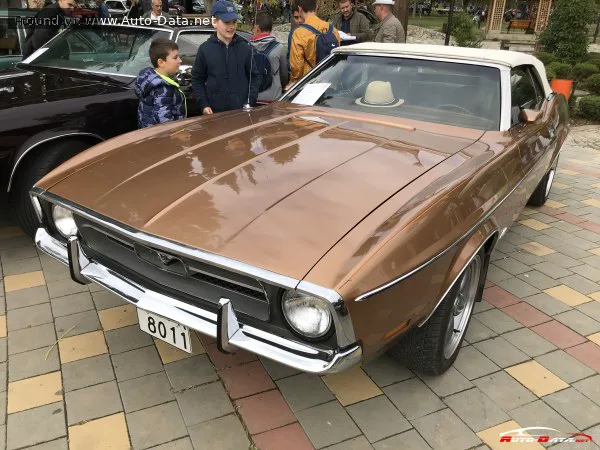 Ford Mustang Mustang I Convertible (facelift 1970) 5.8 V8 (285 лс) 1970 - 1973 — фото 4