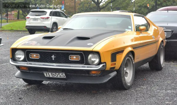 Ford Mustang Mustang I SportsRoof (facelift 1970) Boss 351 5.8 V8 (330 лс) 1970 - 1971 — фото 4