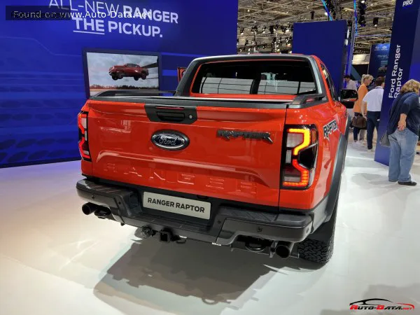 Ford Ranger Ranger IV Double Cab Raptor 3.0 EcoBoost V6 (292 лс) e-4WD Automatic 2022 - — фото 4