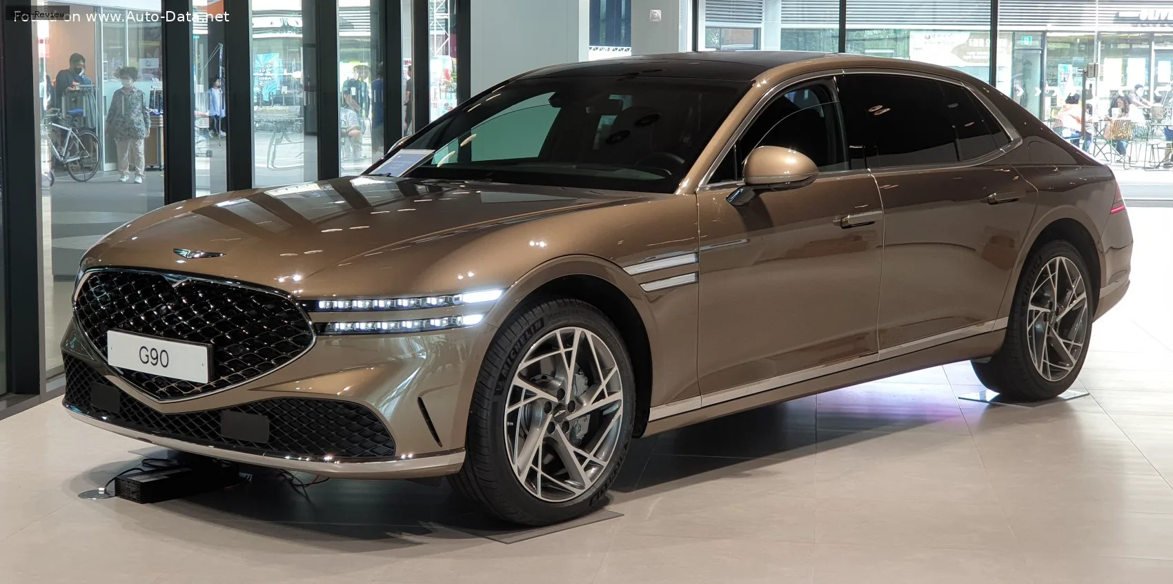 Genesis G90/EQ900 G90 II 3.5 T-GDi e-S/C V6 (415 лс) Mild Hybrid Automatic 5 Seat 2022 -