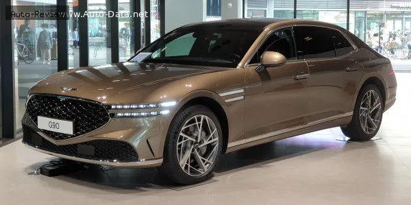 Genesis G90/EQ900 G90 II 3.5 T-GDi e-S/C V6 (415 лс) Mild Hybrid AWD Automatic 5 Seat 2022 - — фото 4