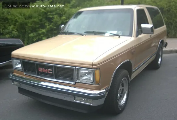 GMC Jimmy Jimmy S-15 2.8 V6 (115 лс) 1982 - 1991 — фото 2