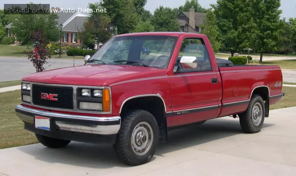 GMC Sierra 1500 Sierra 1500 I (GMT400) Regular cab SWB Wideside 5.7 V8 (210 лс) Automatic 1988 - 1992 — фото 2