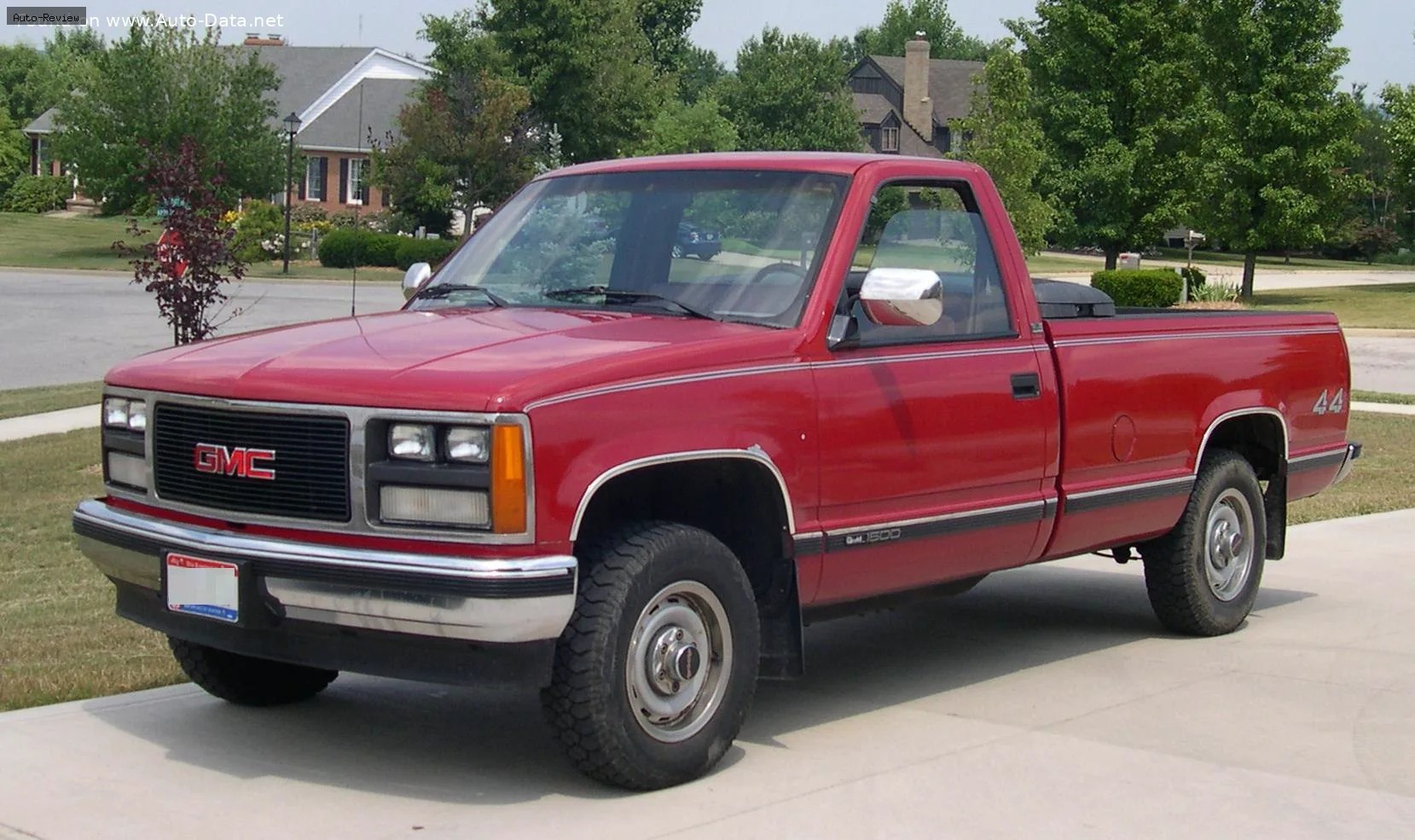 GMC Sierra 1500 Sierra 1500 I (GMT400) Regular cab LWB Wideside 6.2 diesel V8 (140 лс) Automatic 1988 - 1992