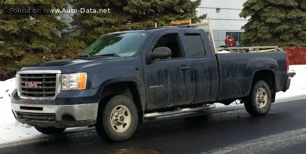 GMC Sierra 2500HD Sierra 2500HD III (GMT900) Extended Cab Long Box 6.0 V8 (360 лс) 4WD Automatic 2007 - 2010 — фото 3
