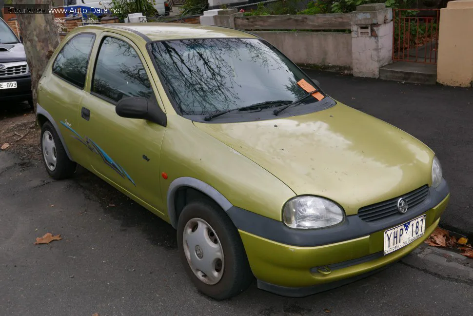 Holden Barina Barina SB III (facelift 1997) 1.4 i 16V Swing (90 лс) 1997 - 2000