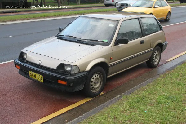 Honda Civic Civic III Hatchback 1.5 GT (101 лс) 1985 - 1987 — фото 2