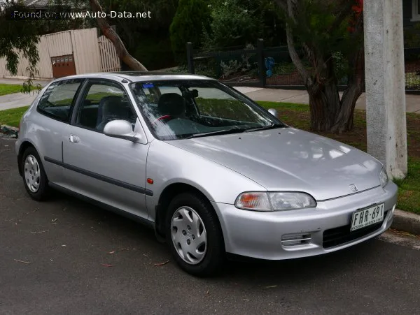 Honda Civic Civic V Hatchback 1.5 VEi (90 лс) 1991 - 1995 — фото 2