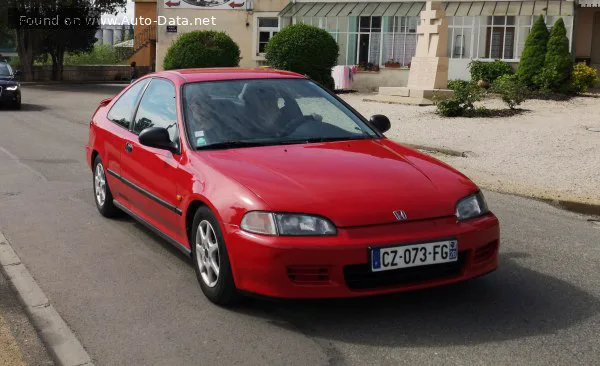 Honda Civic Civic V Coupe 1.5i (101 лс) 1993 - 1996 — фото 2