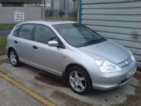 Honda Civic Civic VII Hatchback 5D 1.6 16V (110 лс) Automatic 2001 - 2006 — фото 2