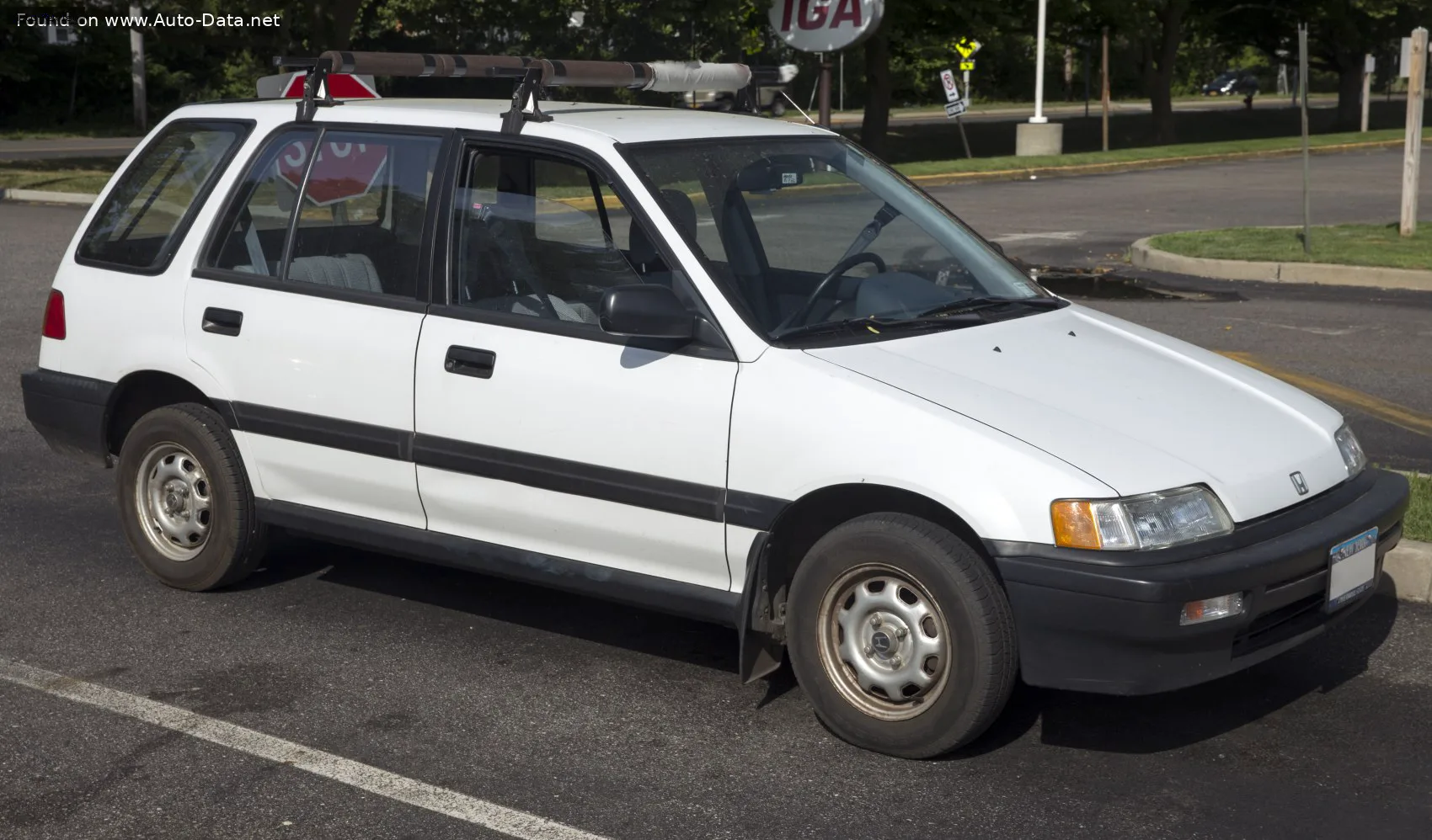 Honda Civic Civic IV Shuttle 1.6 i 16V 4WD (EE4) (109 лс) 1988 - 1991