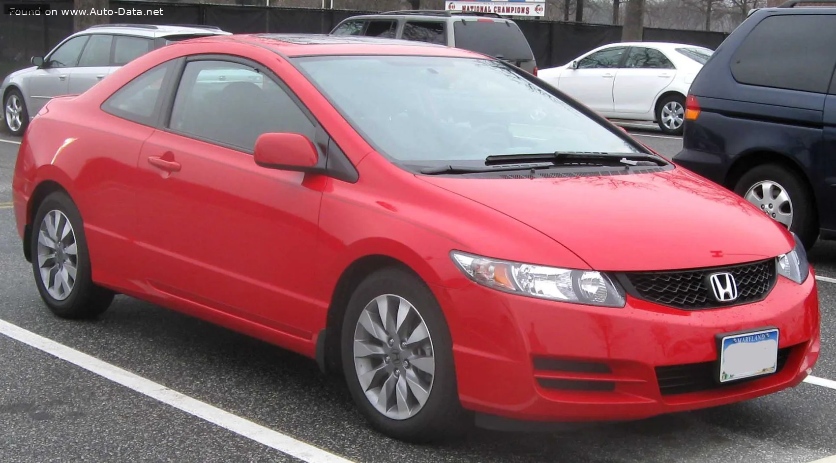Honda Civic Civic VIII Coupe (facelift 2008) 1.8 i-VTEC (140 лс) Automatic 2008 - 2010