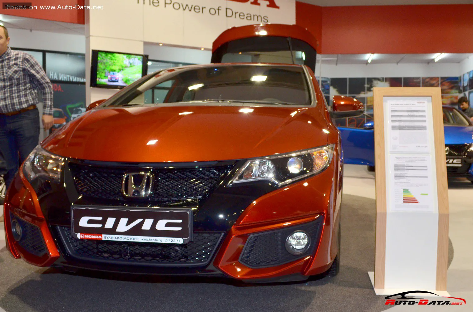 Honda Civic Civic IX Hatchback (facelift 2014) 1.8 i-VTEC (140 лс) Automatic 2014 - 2017