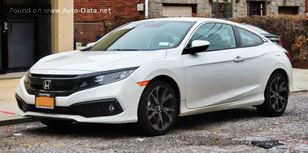 Honda Civic Civic X Coupe (facelift 2018) 2.0 i-VTEC (158 лс) CVT 2018 - 2021 — фото 2