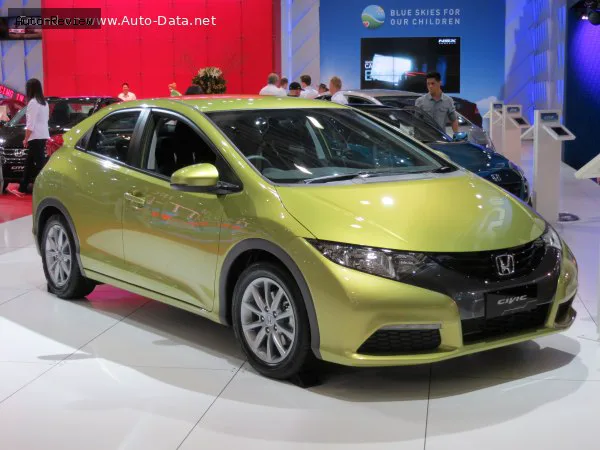 Honda Civic Civic IX Hatchback 2.2 i-DTEC (150 лс) 2012 - 2014 — фото 2