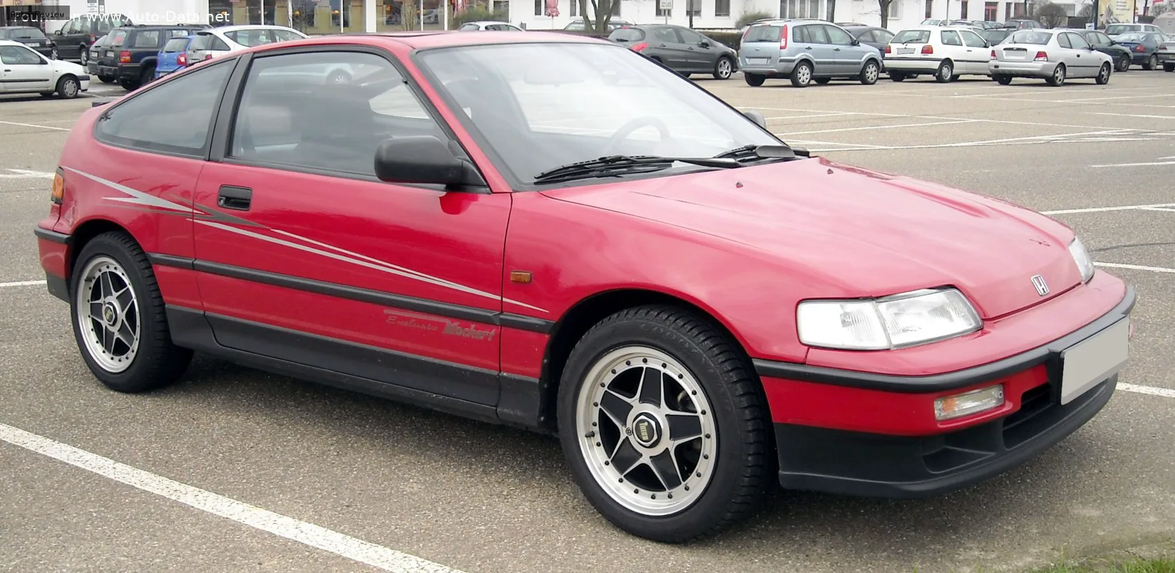 Honda CRX CRX II (ED,EE) 1.6 i 16V (130 лс) 1987 - 1989