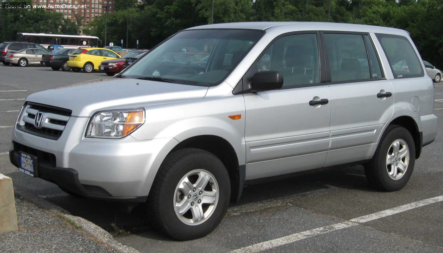 Honda Pilot Pilot I (facelift 2006) 3.5 V6 (248 лс) 4WD Automatic 2006 - 2008