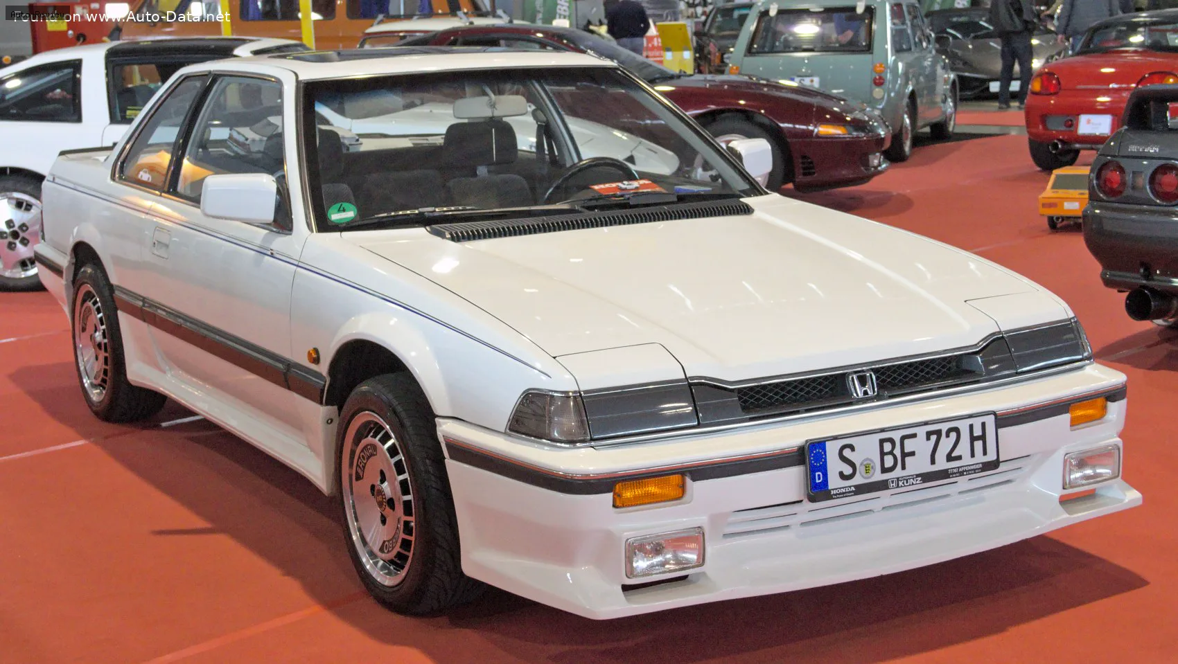 Honda Prelude Prelude II (AB) 1.8 EX (105 лс) 1983 - 1987