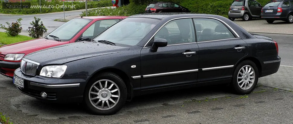 Hyundai Grandeur/Azera Grandeur III (XG, facelift 2003) 2.5i V6 (172 лс) Automatic 2003 - 2005