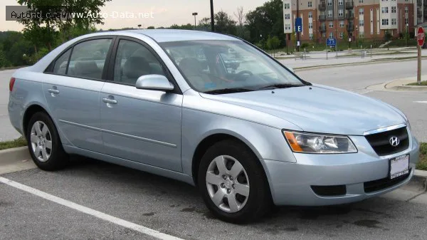 Hyundai Sonata Sonata V (NF) 2.7i V6 (172 лс) 2006 - 2008 — фото 4