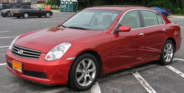 Infiniti G G35 Sedan (V35) 3.5 i V6 24V (260 лс) 2002 - 2006 — фото 2