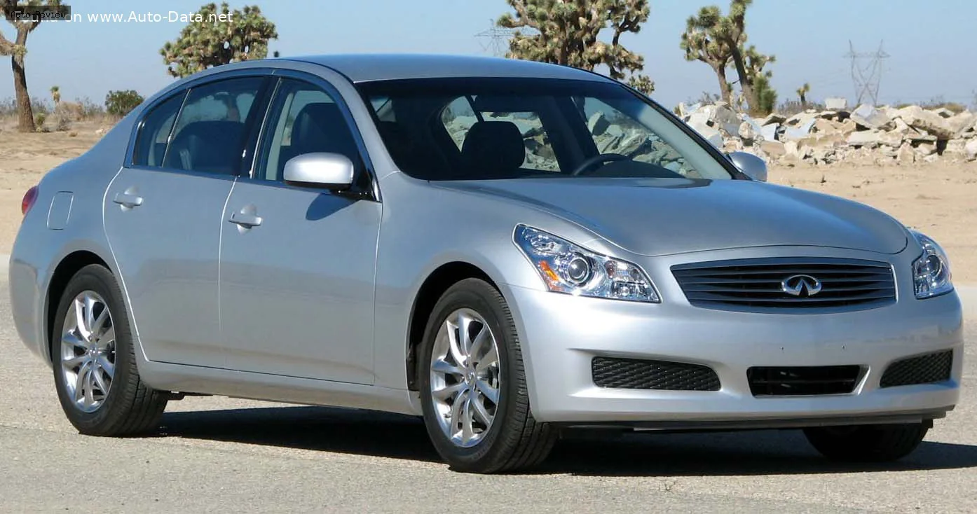 Infiniti G G35 Sedan (V36) 3.5i V6 AWD (315 лс) 2006 - 2008