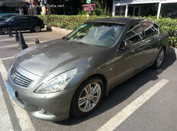 Infiniti G G25 Sedan (V36, facelift 2011) G25 2.5 V6 (218 лс) Automatic 2011 - 2013 — фото 2