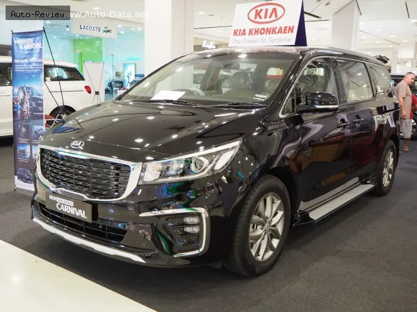 Kia Carnival Grand Carnival III (facelift 2018) 3.3 V6 (270 лс) Automatic 2018 - 2020 — фото 2