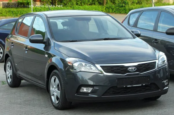 Kia Cee'd Cee'd I (facelift 2009) 1.6D 16V (128 лс) Automatic 2009 - 2012 — фото 4