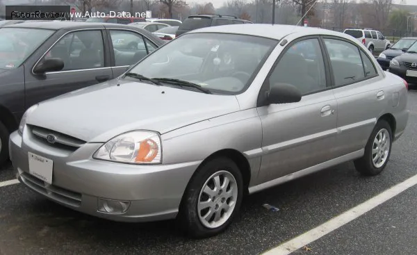 Kia Rio Rio I Sedan (DC, facelift 2002) 1.3i (82 лс) 2002 - 2005 — фото 2