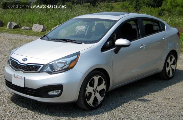 Kia Rio Rio III Sedan (UB) 1.4 16V (109 лс) automatic 2011 - 2015 — фото 2