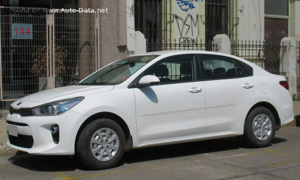 Kia Rio Rio IV Sedan (YB) 1.6 (130 лс) Automatic 2017 - 2020 — фото 4