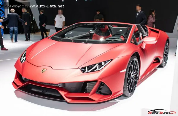 Lamborghini Huracan Huracan EVO Spyder (facelift 2019) 5.2 V10 (610 лс) LDF 2020 - 2024 — фото 2