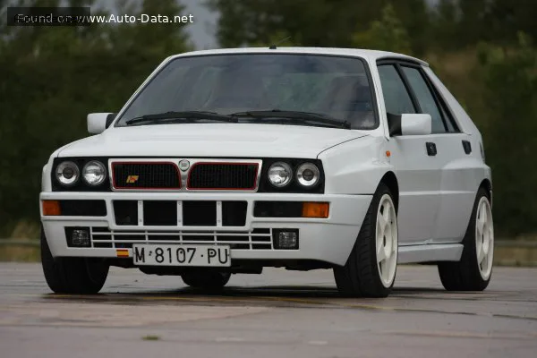 Lancia Delta Delta I (831, facelift 1991) HF Integrale Evo 2.0 8V (177 лс) 4WD 1991 - 1993 — фото 4